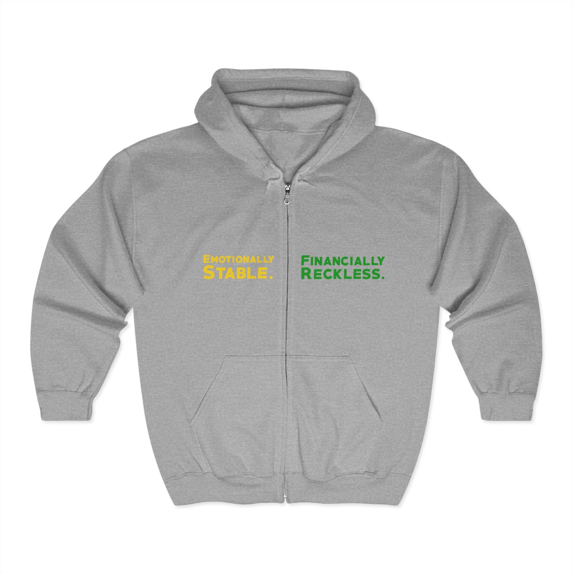 Emotionally Stable Hoodie - Funny Sweatshirt for Casual Wear, Perfect Gift for Friends, Birthday, Humor Apparel, Unisex Fashion