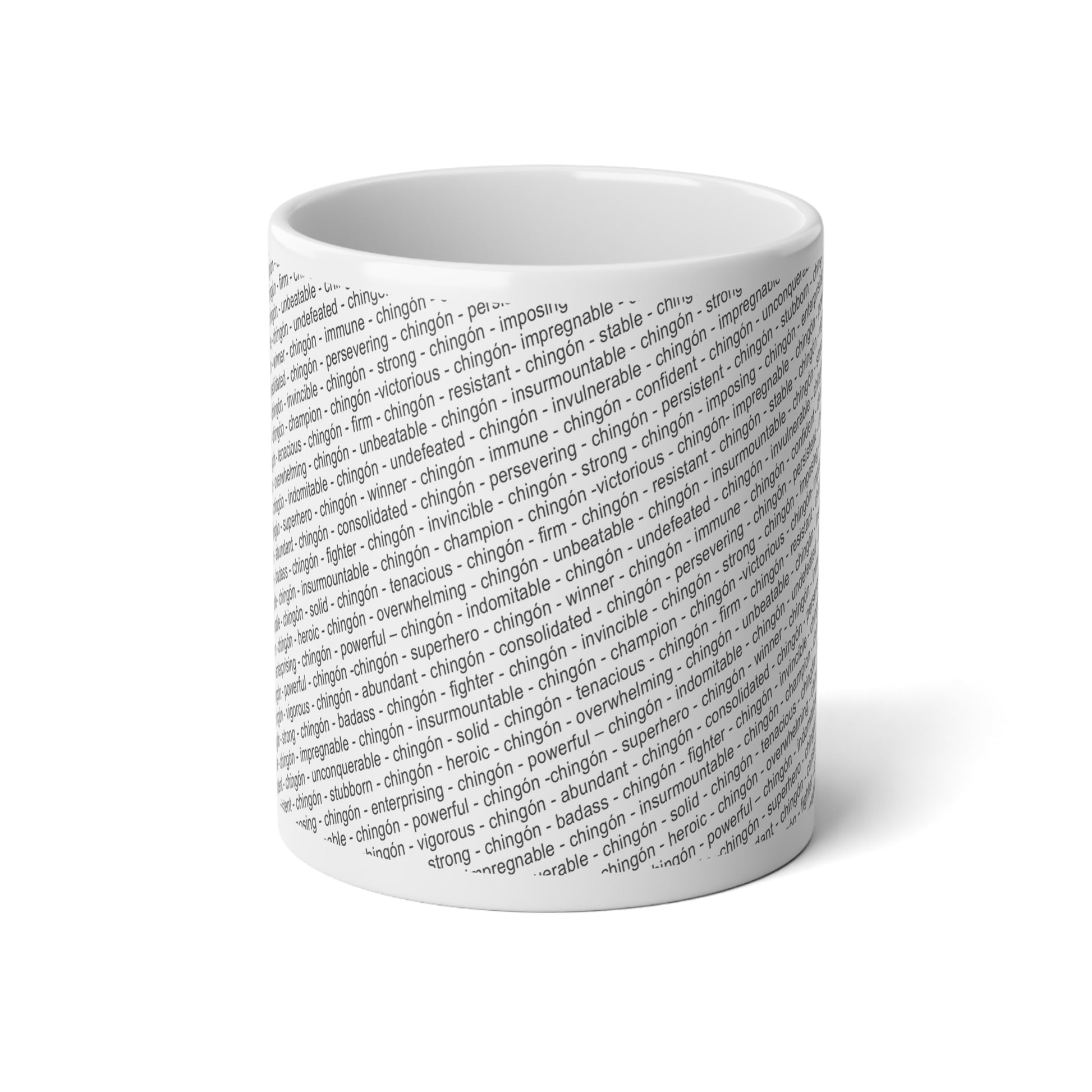 THE OFFICIAL “CHINGÓN” MUG (From the book: Chingón, Happy, and With Money"