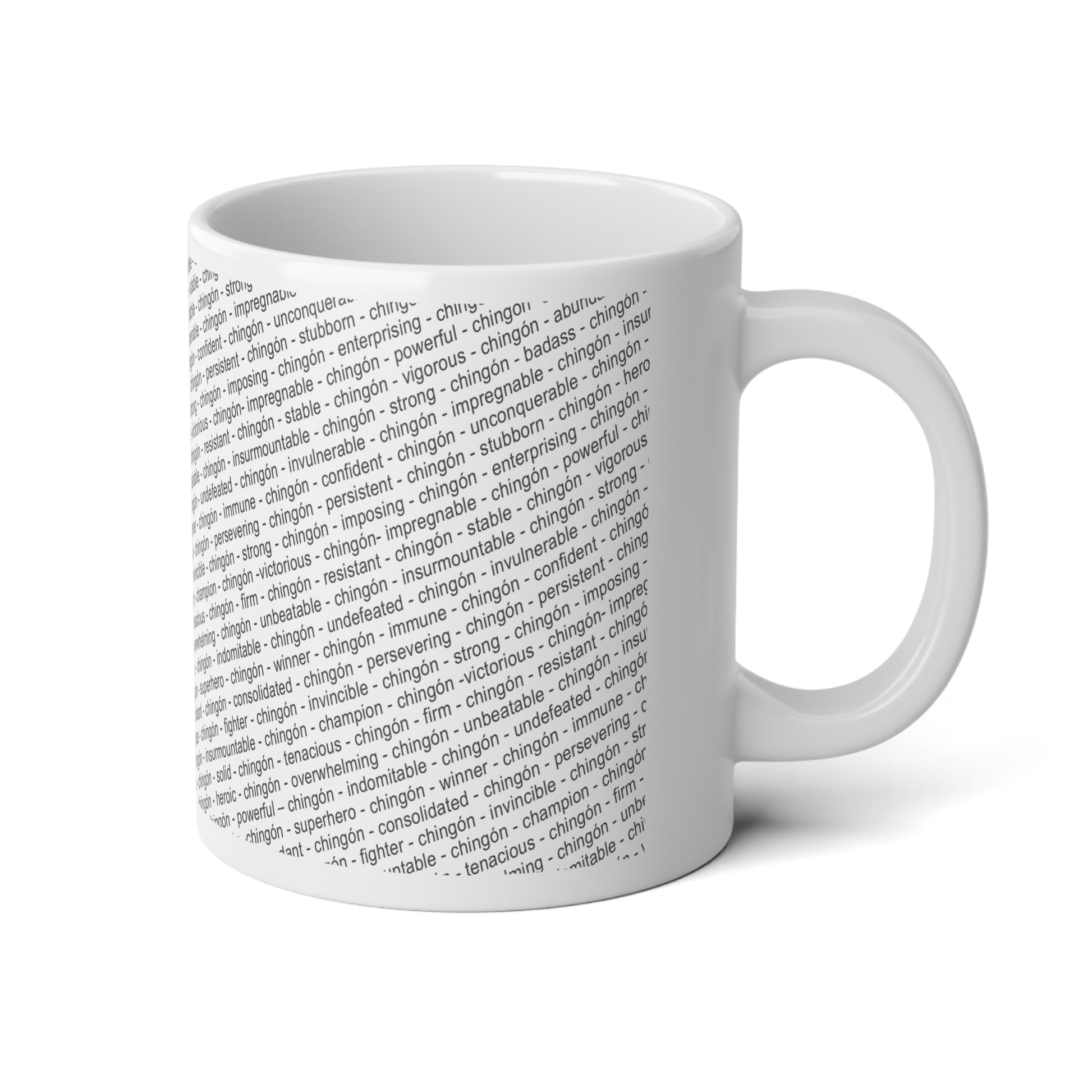 THE OFFICIAL “CHINGÓN” MUG (From the book: Chingón, Happy, and With Money"