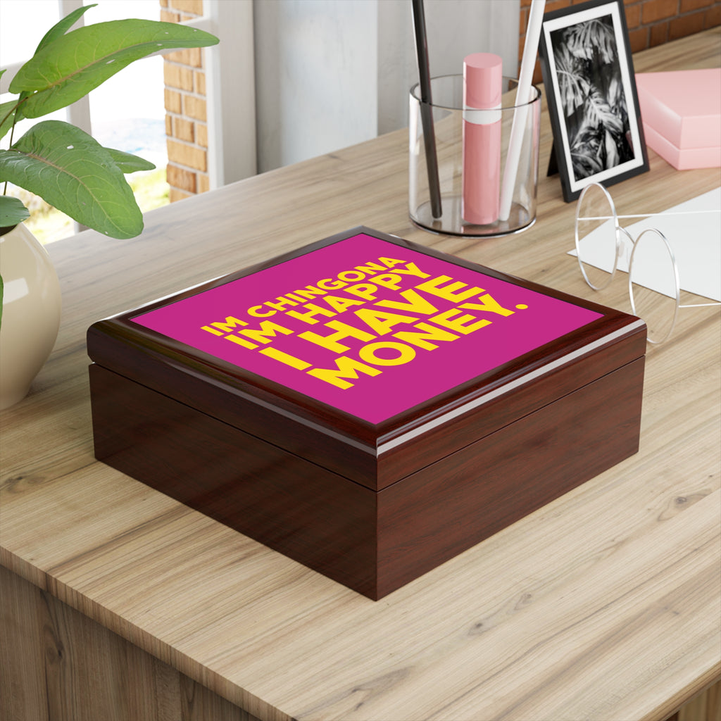 Boss Lady's Jewelry Box "“I’m Chingona. I’m Happy. I Have Money.”