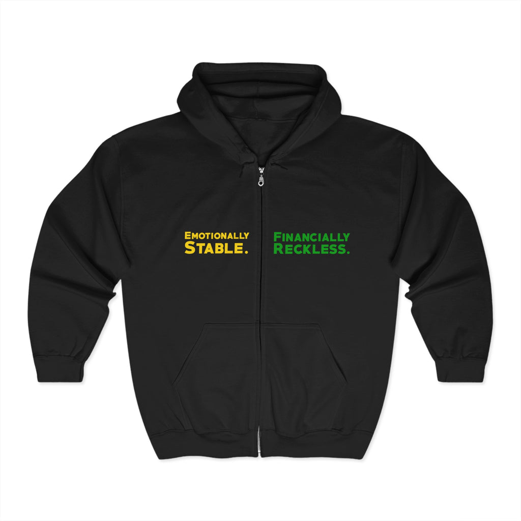 Emotionally Stable Hoodie - Funny Sweatshirt for Casual Wear, Perfect Gift for Friends, Birthday, Humor Apparel, Unisex Fashion