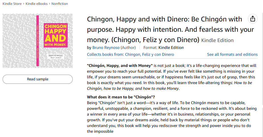 "Chingón, Happy, and with Money"